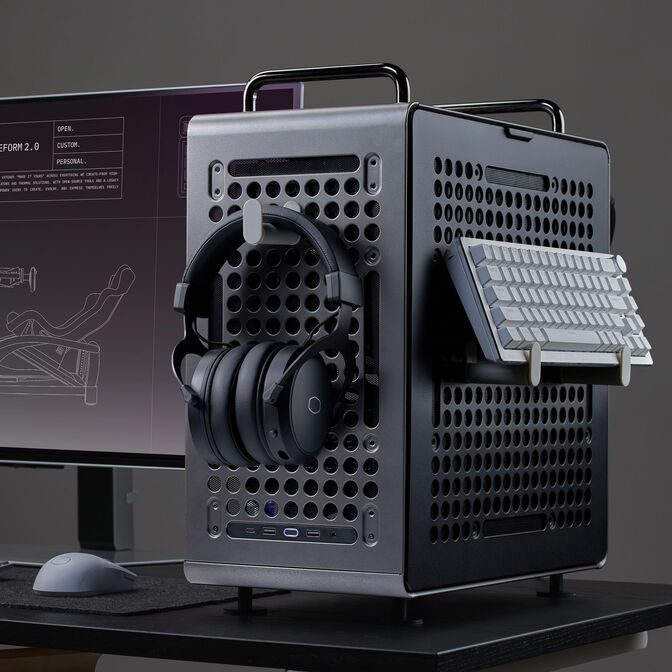 Torre E-ATX Cooler Master QUBE 540 Stardust image number 13