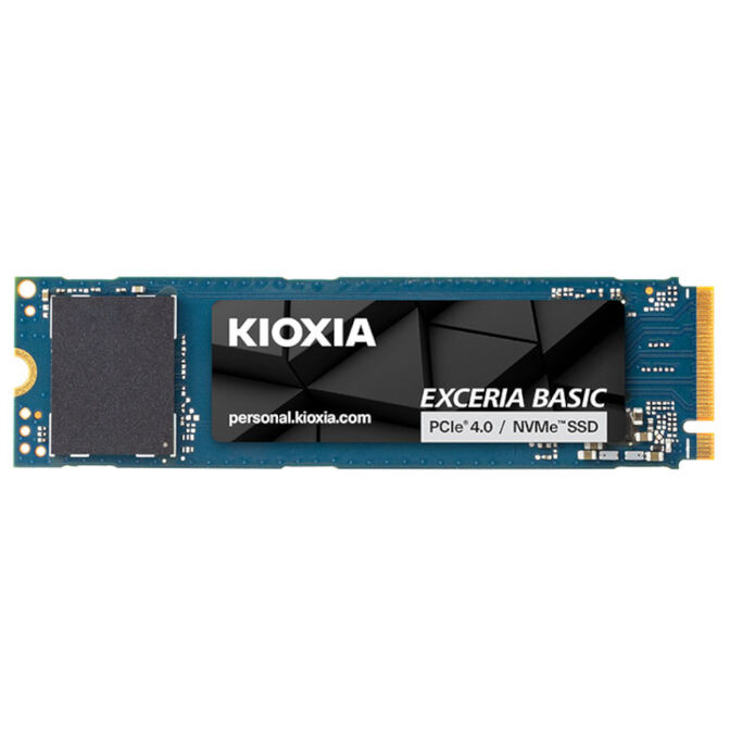 SSD Kioxia Exceria Basic 1TB Gen4 3D M.2 NVMe (7200/6600MB/s) image number 0