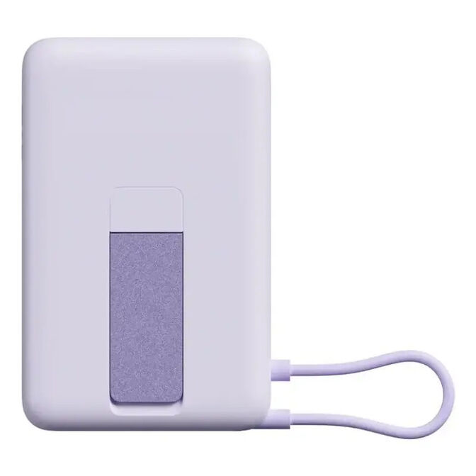 Powerbank Xiaomi 33W Magnetic Power Bank 10000 con Soporte Incorporado P&uacute;rpura image number 1