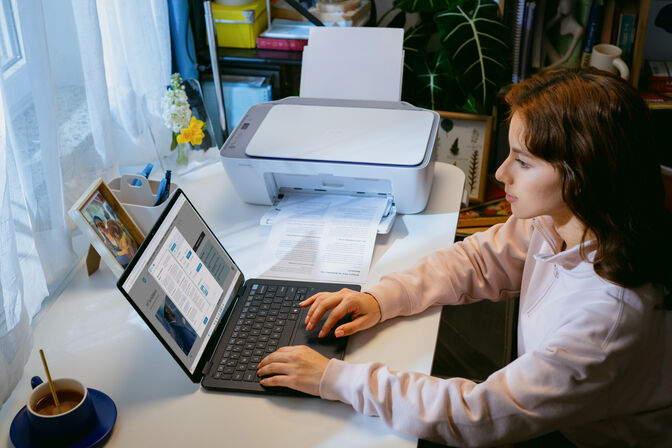 Impressora Multifun&ccedil;&otilde;es a Jato de Tinta HP DeskJet 2922 All-in-One WiFi image number 5