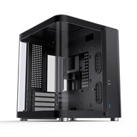 Caja Mcro-ATX Jonsbo TK-1 2.0 Vidrio Templado Negro