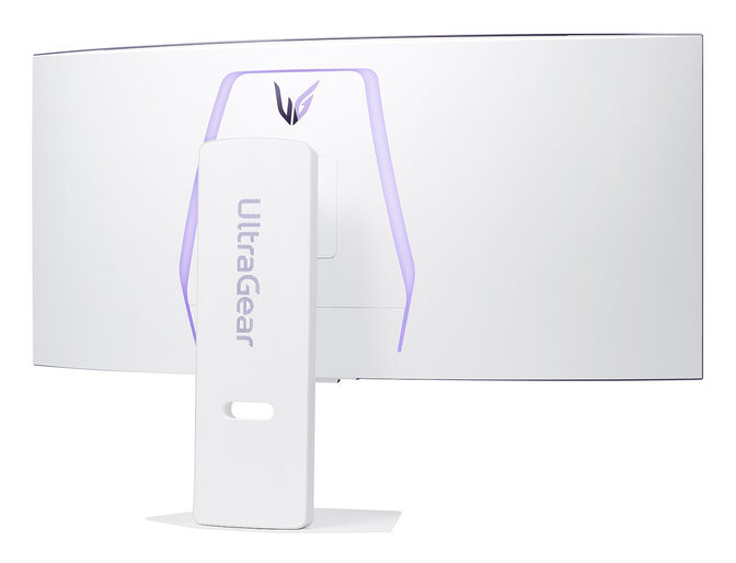 Monitor Curvo Gaming LG UltrGear 39" 39GX90SA-W OLED WQHD 240Hz 0.03ms G-Sync Compatible Smart webOS Branco image number 6