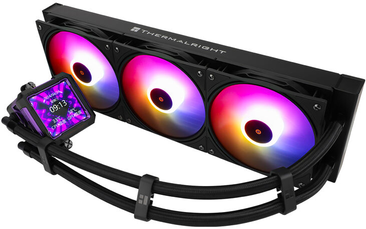 Kit Refrigeración Líquida Thermalright Frozen Warframe Pro ARGB Preto - 360mm image number 2