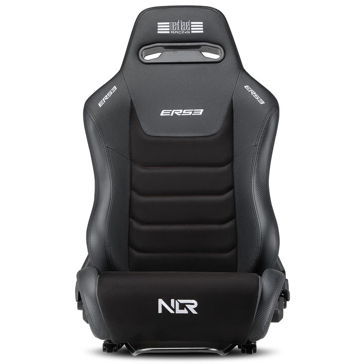 Asiento de competición Next Level Racing ELITE ERS3 reclinable de Cuero y Gamuza image number 1