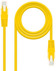 Cable de Red NanoCable RJ45 UTP CAT.5E AWG24 3 M Amarillo image number null