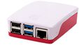 Caja Externa Oficial para Raspberry Pi 4 em Blanco/Rojo image number null