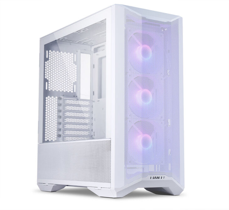 Caja ATX Lian Li Lancool II Mesh C RGB Snow Edition Blanca Vidrio Templado image number 0