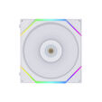 Ventilador Lian Li UNI FAN TL120 RGB PWM Blanco 120mm (Pack 3) image number null