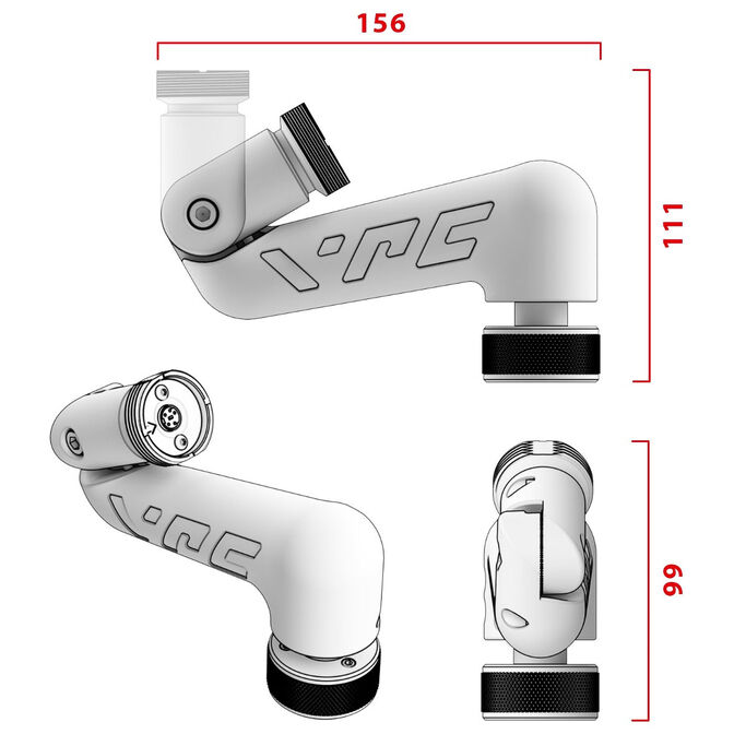 Extensor de Eixo Z Flightstick VIRPIL Controls image number 1
