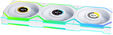 Ventilador Lian Li UNI FAN SL120 LCD Wireless RGB Reverse Blade PWM Blanco 120mm (Pack 3) image number null