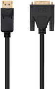 Cable Conversor NanoCable DisplayPort/M para DVI/M 1 M Negro image number null
