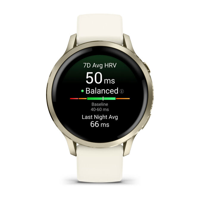 Smartwatch Garmin Venu 4 41mm Dorado/Blanco image number 1