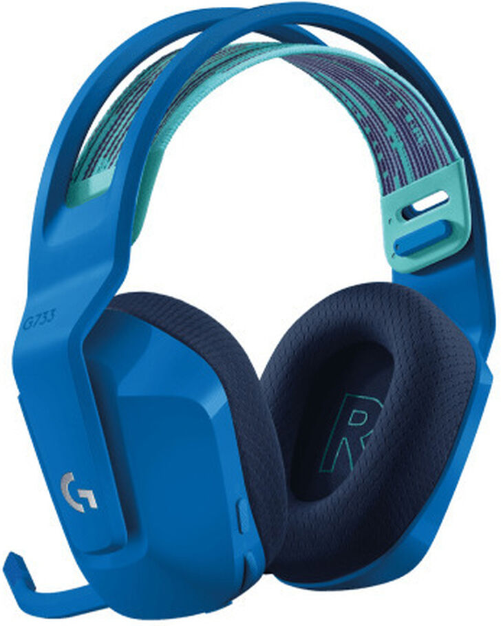 Headset Logitech G Series G733 Lightspeed RGB Wireless Azul image number 2