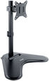 Soporte de Mesa Tabletop Tooq Tilt e Altura Ajustable 17" a 32" Max. 9kg Negro image number null