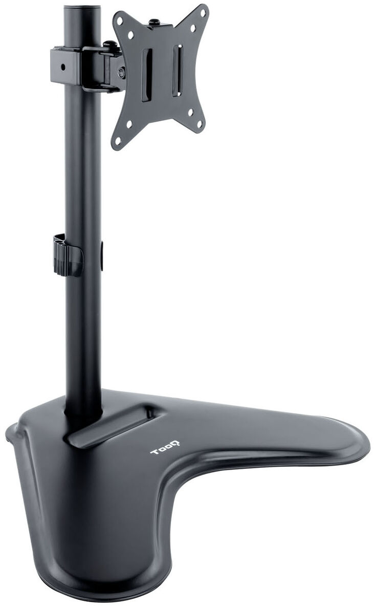 Soporte de Mesa Tabletop Tooq Tilt e Altura Ajustable 17" a 32" Max. 9kg Negro image number 0
