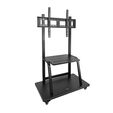 Soporte M&oacute;vil Tooq COLOSO 37" a 100" Max 150Kg Negro image number null