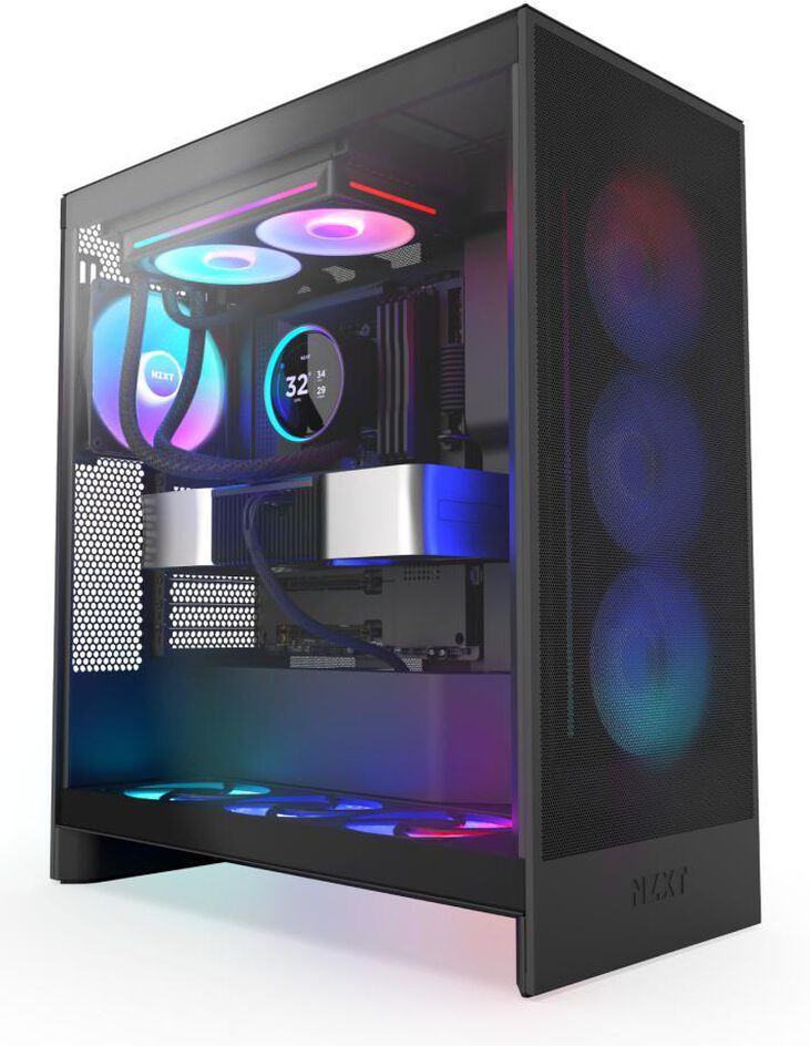 Kit de Refrigeración Líquida CPU NZXT Kraken Elite 240 (2025) RGB Negro image number 5