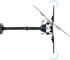 Soporte de Pared Tooq Tilt e Giratónrio 13" a 43" 66-274 mm Max. 20kg Negro image number null