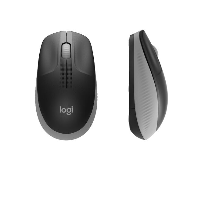 Rat&oacute;n Logitech M190 Full Size Wireless Cinzento image number 5
