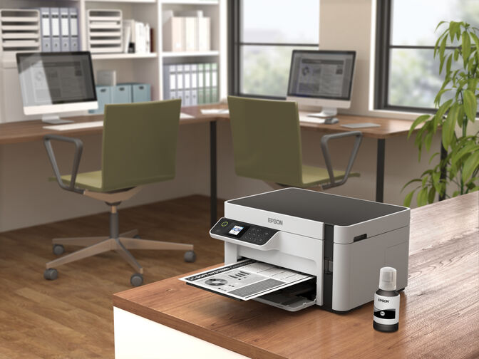Multifuncional Epson EcoTank ET-M2120 Monocromo Wi-Fi image number 18