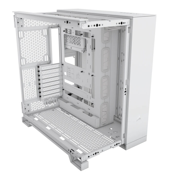 Torre ATX Corsair 6500D Airflow Blanco Cristal Templado image number 2