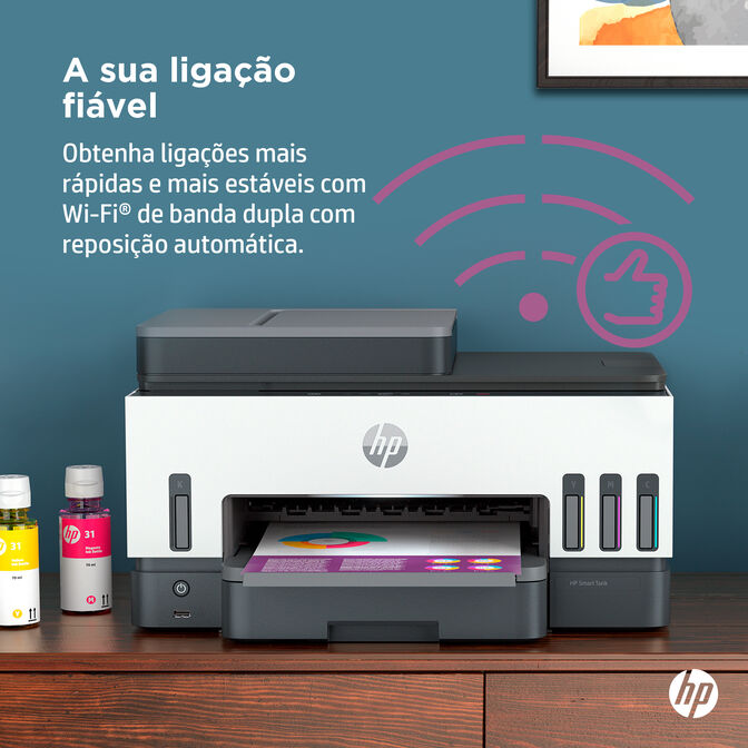 Impresora Multifunci&oacute;n de Inyecci&oacute;n de Tinta HP Smart Tank 7605 Todo-en-Uno WiFi image number 10