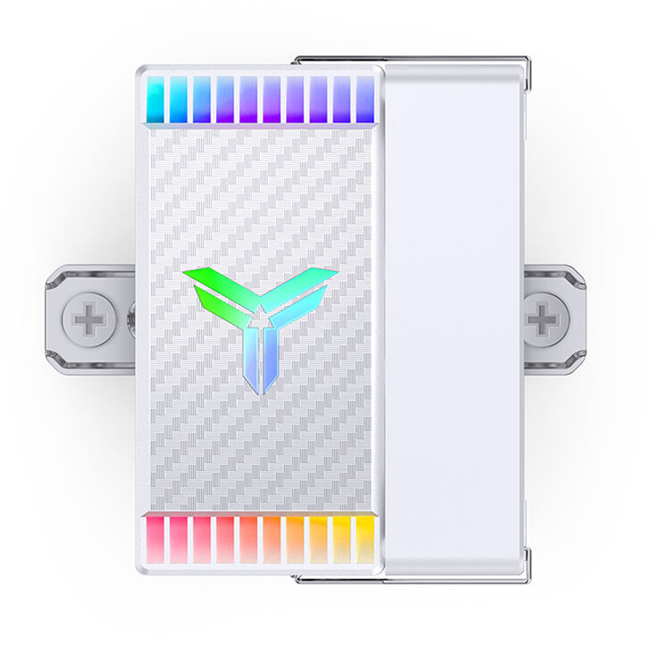 Ventilador CPU Jonsbo CR-1400 EVO ARGB Blanco 92mm image number 2