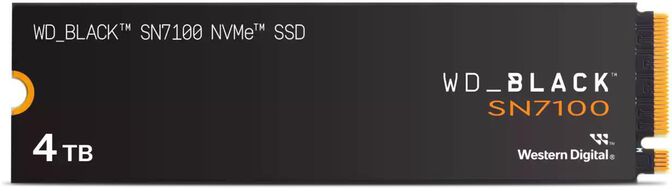 Disco SSD Western Digital Black SN7100 4TB Gen4 M.2 NVMe (7250/6900MB/s) image number 1