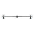 Soporte de Mesa Tooq 3 Monitores Tilt e Girat&oacute;nrio 13" a 27" Max. 8kg/Monitor Negro image number null