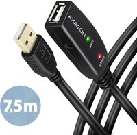 Cable Extensión AXAGON ADR-207 Activo USB, USB 2.0, USB-A para USB-A - 7.55m