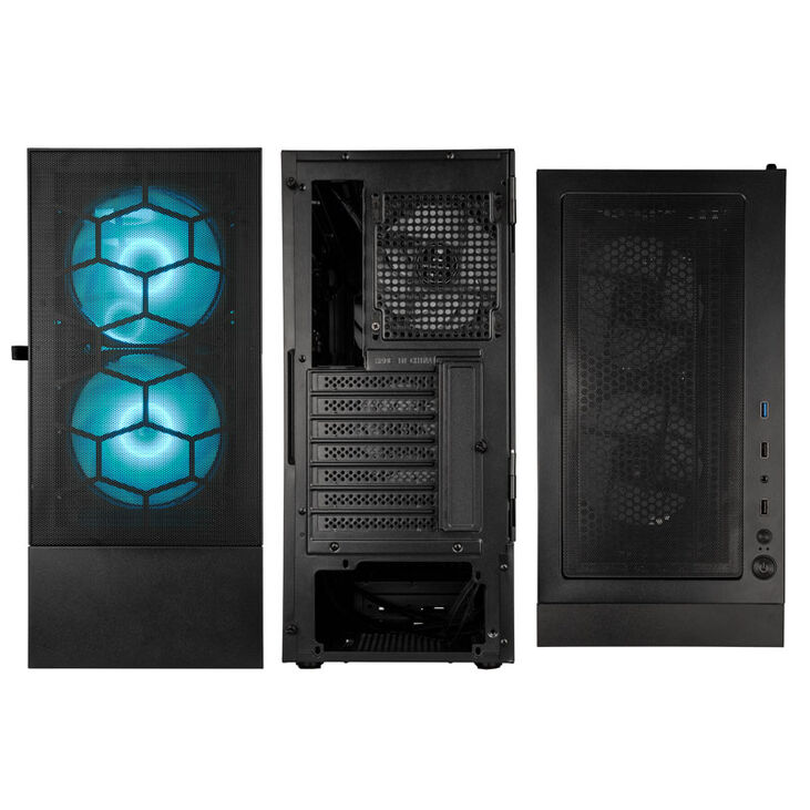 Caja ATX Kolink Observatory MX Mesh ARGB Negro image number 9