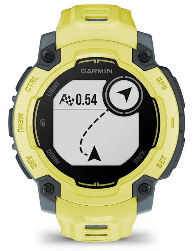 Smartwatch Garmin Instinct E 45mm Amarelo image number 7