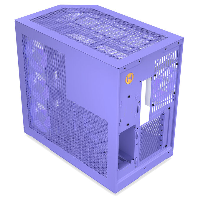 Caja E-ATX Hyte Y50 Vidrio Templado Taro Milk image number 6