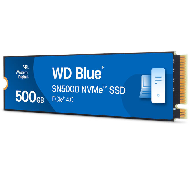Disco SSD Western Digital Blue SN5000 500GB Gen4 M.2 NVMe (5000/4000MB/s) image number 3