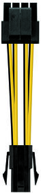 Cable de Alimentación NanoCable 4PIN/F - 4/4PIN/M 15CM
