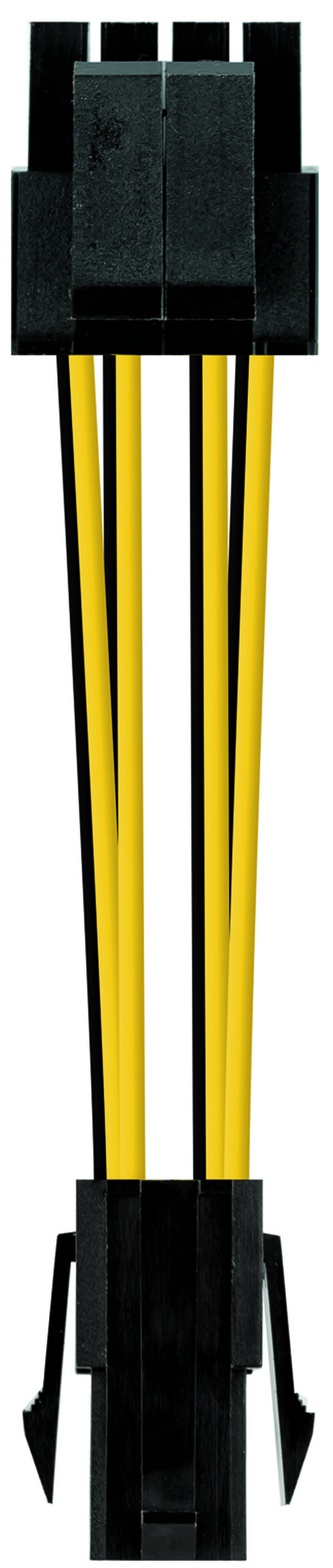 Cable de Alimentación NanoCable 4PIN/F - 4/4PIN/M 15CM image number 0