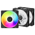 Ventoinha Arctic P14 PRO PWM A-RGB 140mm - Preto (Pack 3) image number null