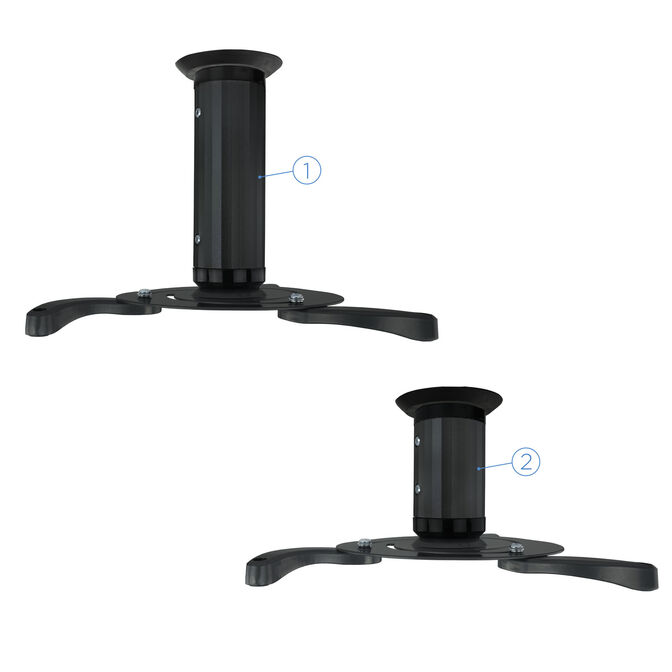 Soporte de Techo Tooq para Proyectores Max.10kg Negro image number 7