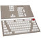 Juego de 104 Teclas Glorious ABS Doubleshot Blanco (US)