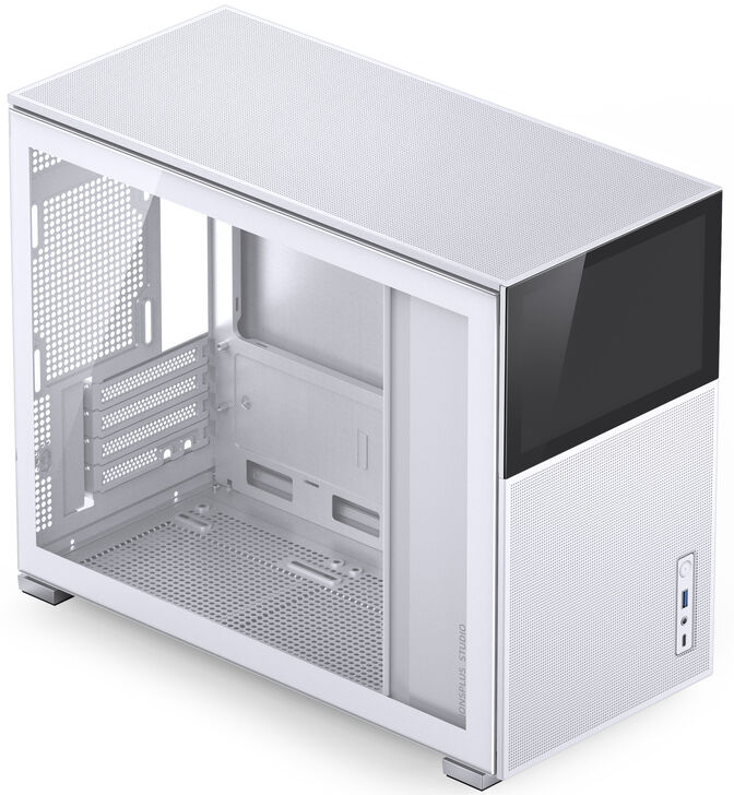 Caja Micro-ATX Jonsbo D31 MESH con Visor Vidrio Templado Blanco image number 3
