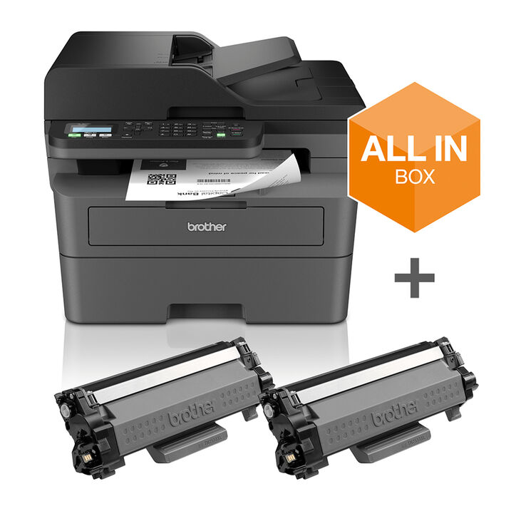 Impresora Multifunción Láser Brother MFC-L2827DWXL WiFi image number 0