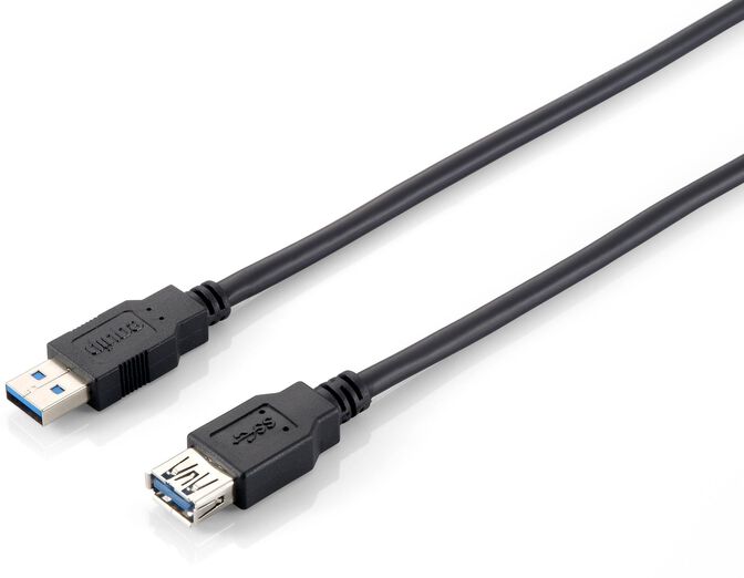 Cable Equip Extensor USB 3.0 A > A M/F 3 M - Negro image number 0
