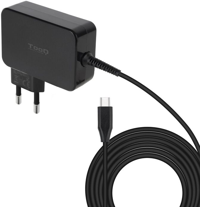 Cargador de Port&aacute;til GaN Tooq USB-C PD 100W image number 0