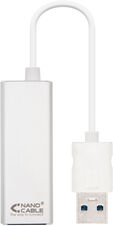 Adaptador Gigabit NanoCable USB 3.0 a Ethernet Gigabit 10/100/1000 Mbps 15 CM image number null