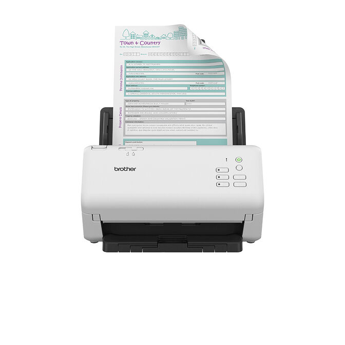Esc&aacute;ner de Documentos Brother ADS-4300N 40PPM 80IPM image number 0