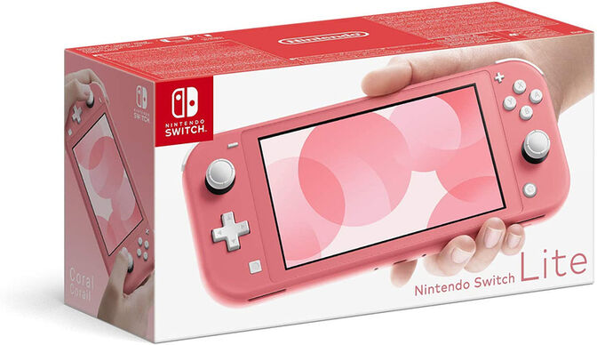 Consola Port&aacute;til Nintendo Switch Lite Coral image number 2