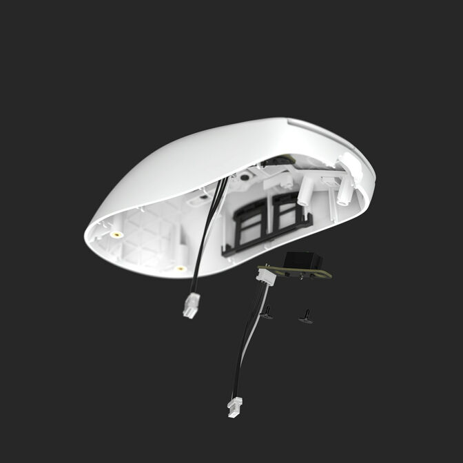 Rat&oacute;n Gaming Endgame Gear OP1we Wireless - Blanco image number 9