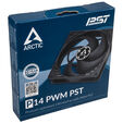 Ventilador Arctic P14 PWM PST- Negro image number null