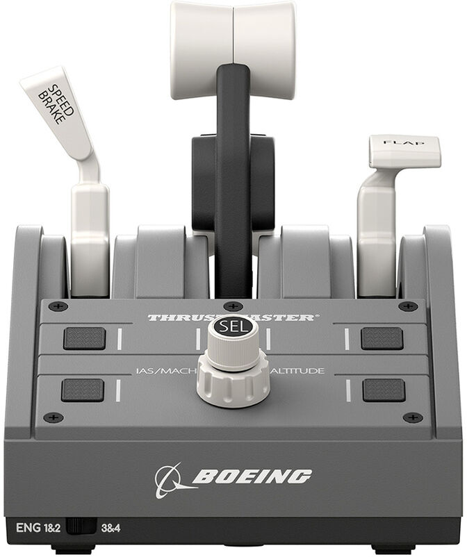 Manche + Quadrante Yoke Pack Thrustmaster TCA Boeing Edition - PC image number 4