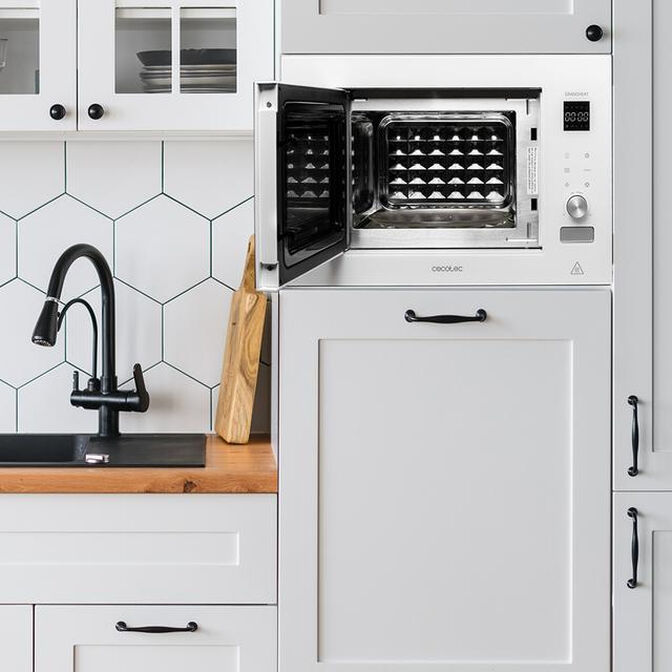 Microondas Cecotec GrandHeat 2090 Built-In Touch White image number 2